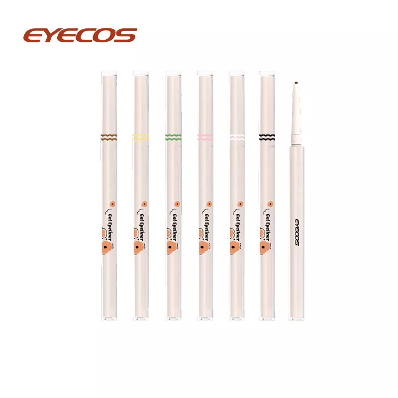 Pensil Eyeliner Warna Halus Otomatis (Ujung miring)